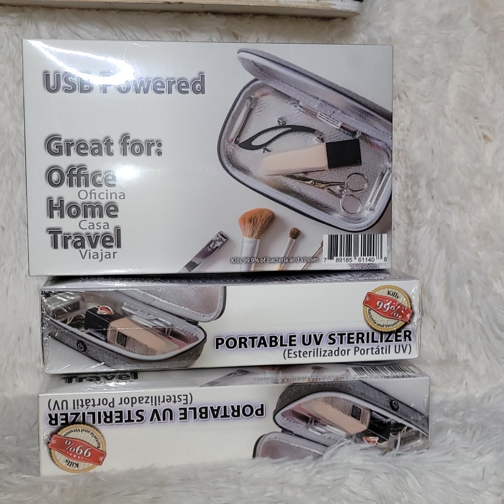 Brand New Uv Sterlilizer Portable grey case